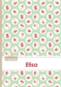 Image de Le carnet d'Elisa - Lignes, 96p, A5 - Roses Tea time