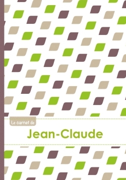Picture of Le carnet de Jean-Claude - Lignes, 96p, A5 - Pe´tales Vert Taupe Gris