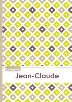 Picture of Le carnet de Jean-Claude - Lignes, 96p, A5 - Carré Poussin Gris Taupe