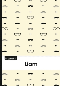 Picture of Le carnet de Liam - Lignes, 96p, A5 - Moustache Hispter