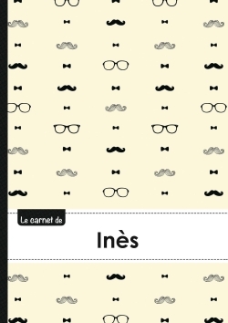 Image de Le carnet d'Inès - Lignes, 96p, A5 - Moustache Hispter