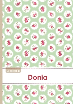 Image de Le carnet de Donia - Lignes, 96p, A5 - Roses Tea time