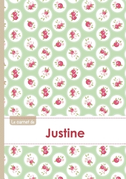 Image de Le carnet de Justine - Lignes, 96p, A5 - Roses Tea time