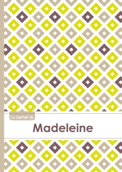 Image de Le carnet de Madeleine - Lignes, 96p, A5 - Carré Poussin Gris Taupe