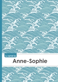 Image de Le carnet d'Anne-Sophie - Lignes, 96p, A5 - Vague Japonaise