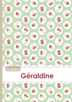 Image de Le carnet de Géraldine - Lignes, 96p, A5 - Roses Tea time