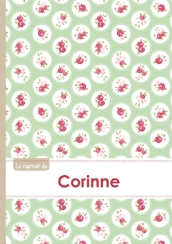Image de Le carnet de Corinne - Lignes, 96p, A5 - Roses Tea time