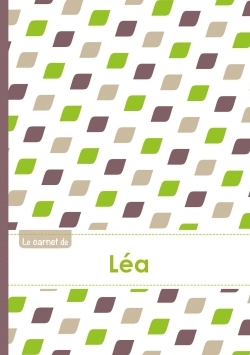 Image de Le carnet de Léa - Lignes, 96p, A5 - Pe´tales Vert Taupe Gris
