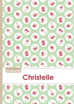 Image de Le carnet de Christelle - Lignes, 96p, A5 - Roses Tea time