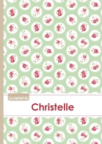 Image de Le carnet de Christelle - Lignes, 96p, A5 - Roses Tea time