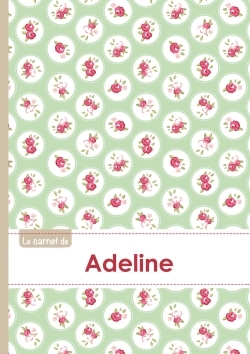 Image de Le carnet d'Adeline - Lignes, 96p, A5 - Roses Tea time