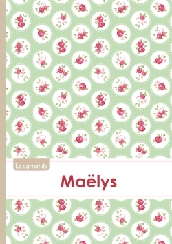 Image de CARNET MAELYS LIGNES,96P,A5 ROSESTEATIME
