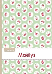 Image de CARNET MAELYS LIGNES,96P,A5 ROSESTEATIME