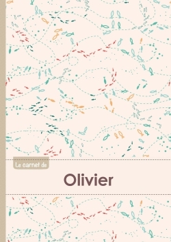 Image de CARNET OLIVIER LIGNES,96P,A5 POISSONS