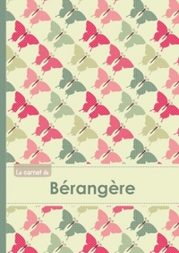 Image de Le carnet de Bérangère - Lignes, 96p, A5 - Papillons Vintage