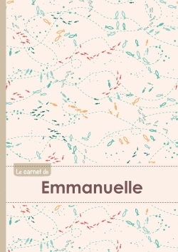 Image de Le carnet d'Emmanuelle - Lignes, 96p, A5 - Poissons