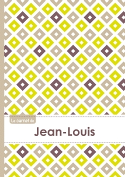 Picture of Le carnet de Jean-Louis - Lignes, 96p, A5 - Carré Poussin Gris Taupe