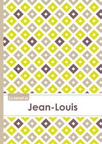 Picture of Le carnet de Jean-Louis - Lignes, 96p, A5 - Carré Poussin Gris Taupe