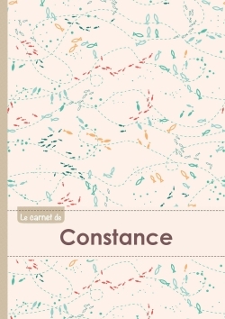 Picture of Le carnet de Constance - Lignes, 96p, A5 - Poissons