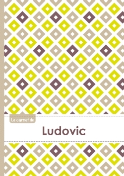 Image de Le carnet de Ludovic - Lignes, 96p, A5 - Carré Poussin Gris Taupe
