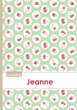 Picture of Le carnet de Jeanne - Lignes, 96p, A5 - Roses Tea time