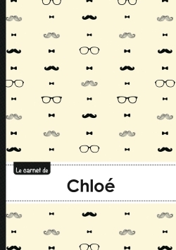 Image de Le carnet de Chloé - Lignes, 96p, A5 - Moustache Hispter