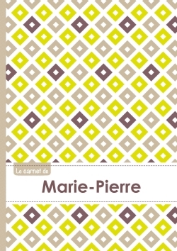 Picture of Le carnet de Marie-Pierre - Lignes, 96p, A5 - Carré Poussin Gris Taupe