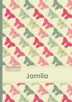 Image de Le carnet de Jamila - Lignes, 96p, A5 - Papillons Vintage