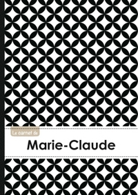 Picture of Le carnet de Marie-Claude - Lignes, 96p, A5 - Ronds Noir et Blanc