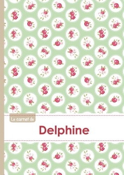 Image de Le carnet de Delphine - Lignes, 96p, A5 - Roses Tea time