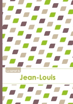 Picture of Le carnet de Jean-Louis - Lignes, 96p, A5 - Pe´tales Vert Taupe Gris