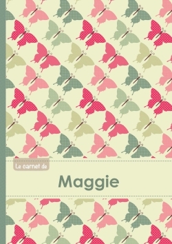 Image de CARNET MAGGIE LIGNES,96P,A5 PAPILLONSVINTAGE