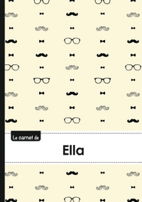 Image de Le carnet d'Ella - Lignes, 96p, A5 - Moustache Hispter