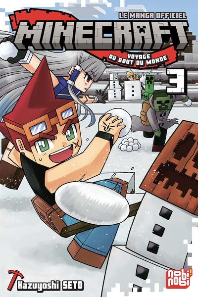 Picture of Minecraft, le manga officiel - Voyage au bout du monde T03