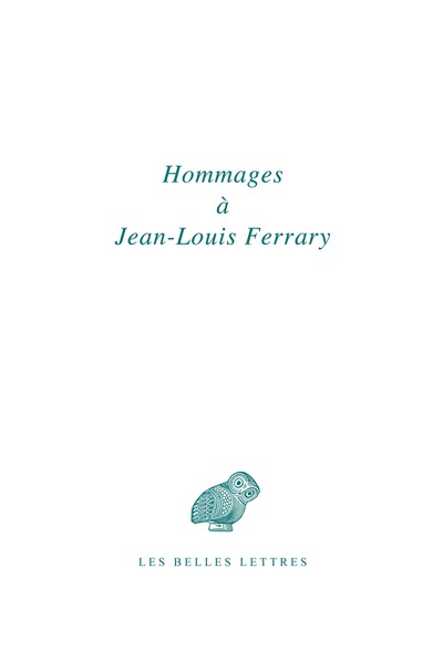 Image de Hommages à Jean-Louis Ferrary