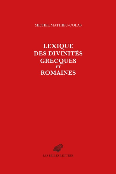 Picture of Lexique des divinités grecques et romaines