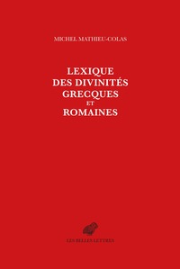 Picture of Lexique des divinités grecques et romaines