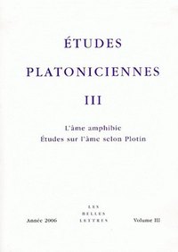 Picture of Études platoniciennes III