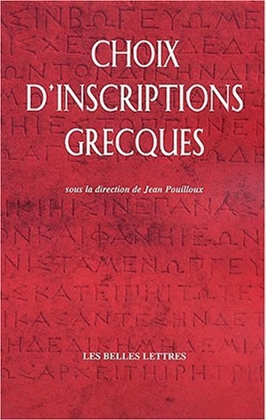 Image de Choix d'inscriptions grecques
