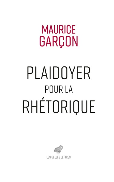 Picture of Plaidoyer pour la rhétorique