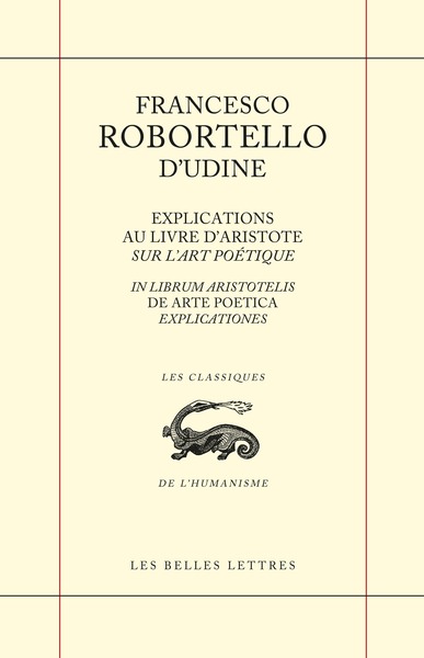 Image de Explications au livre d'Aristote sur l'Art poétique