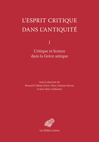 Picture of L'Esprit critique dans l'Antiquité