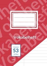 Image de Vokabelheft A5 liniert - Lineatur 53 - 2 Spalten - 32 Blatt - FSC Papier
