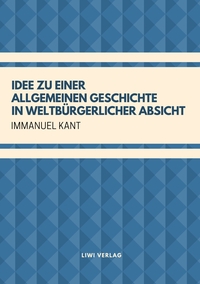 Picture of Idee zu einer allgemeinen Geschichte in weltbürgerlicher Absicht