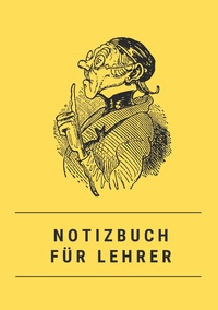 Picture of Notizbuch für Lehrer - A5 - schön gestaltet mit Leseband - Hardcover blanko - 100 Seiten 90g/m² - Wilhelm Busch - FSC Papier