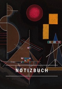 Picture of Notizbuch klein A5 Blanko - Notizheft 44 Seiten 90g/m² - Softcover Wassily Kandinsky "Leicht im Schwer" - FSC Papier