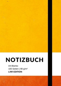 Picture of Notizbuch A4 blanko - 100 Seiten 90g/m² - Soft Cover - FSC Papier