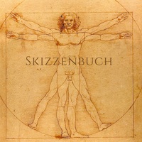 Picture of Skizzenbuch 1000 Seiten - quadratisch 21 x 21 cm - weißes Papier 90g/m² - Da Vinci - FSC Papier