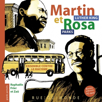 Image de Martin Luther King et Rosa Parks -Ensemble contre le racisme