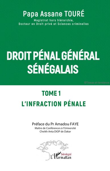 Picture of Droit pénal général sénégalais